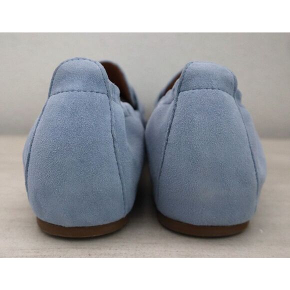 Gentle Souls x Kenneth Cole Women's Sz 9M Blue Suede Sophie Slip-On Flats - Picture 3 of 12